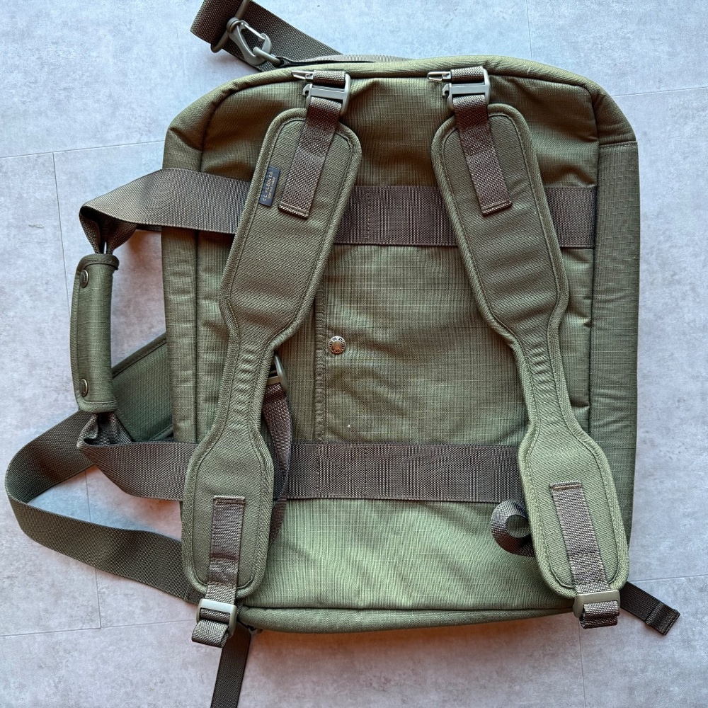 Filson Nylon Ripstop Pullman duffel, surplus green - Picture 4 of 9